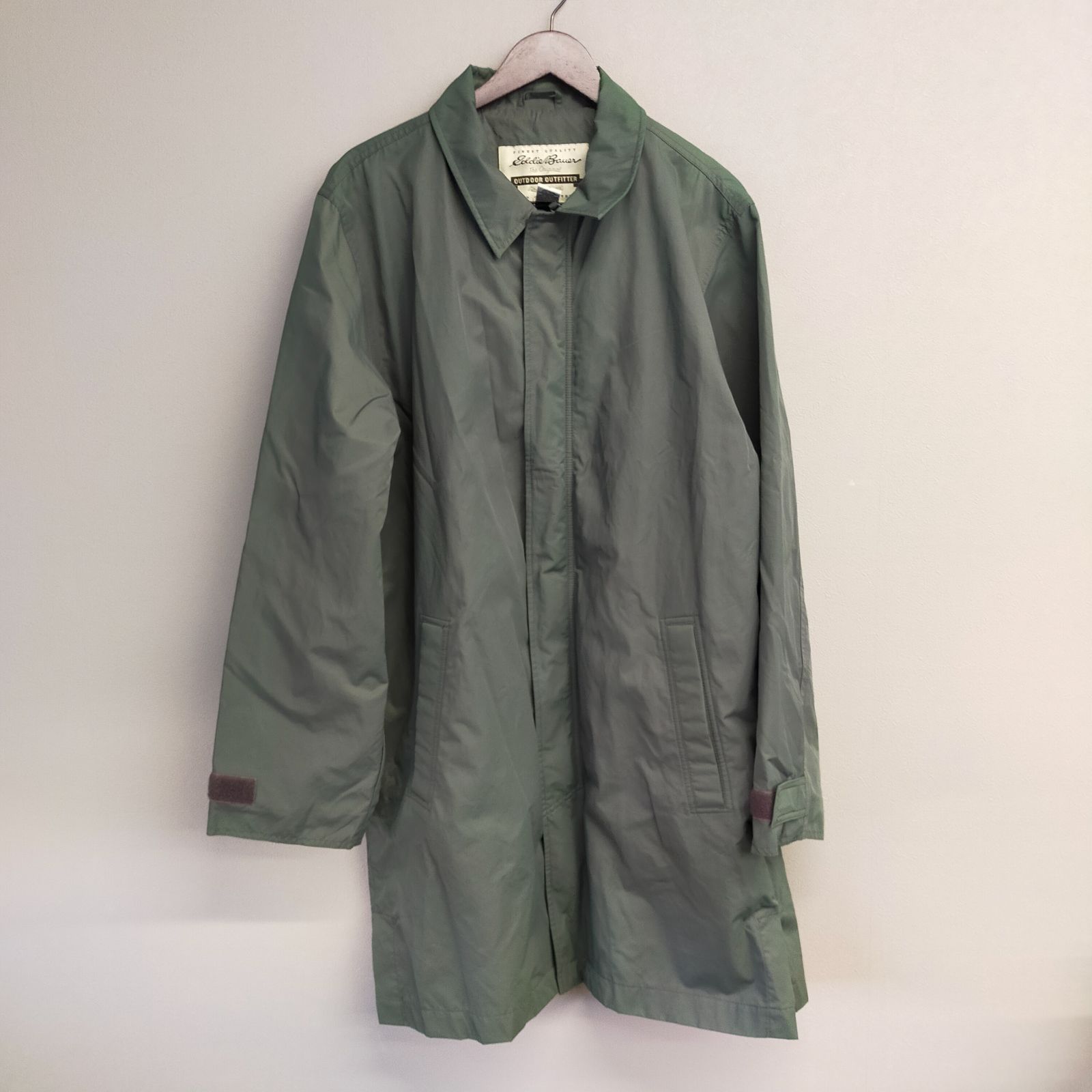 M12082 90s-00s 白タグ eddie bauer エディーバウアー L モッズコート 