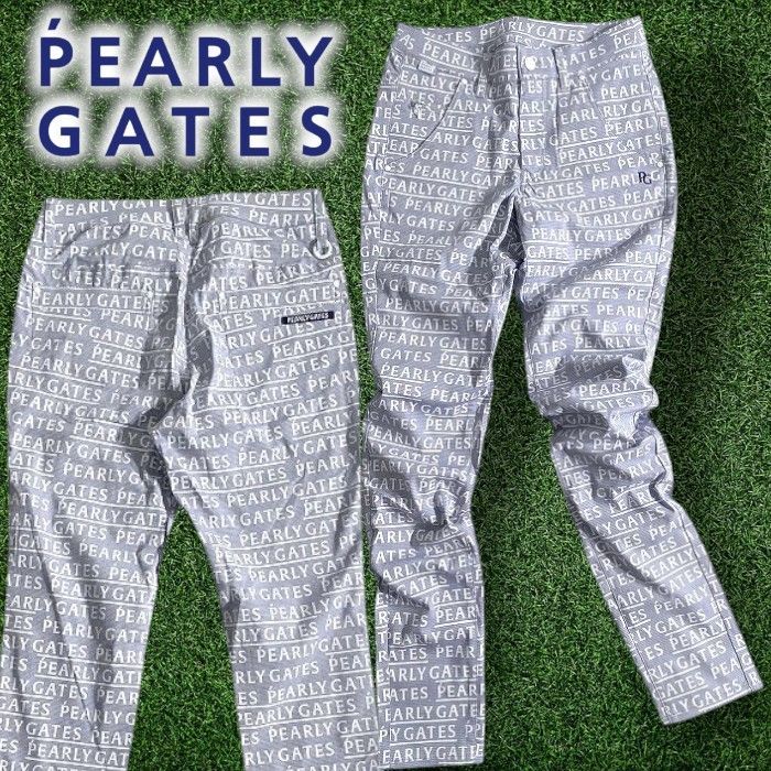 PEARLY GATES パーリーゲイツ ゴルフ TCドビー メゾンロゴプリント