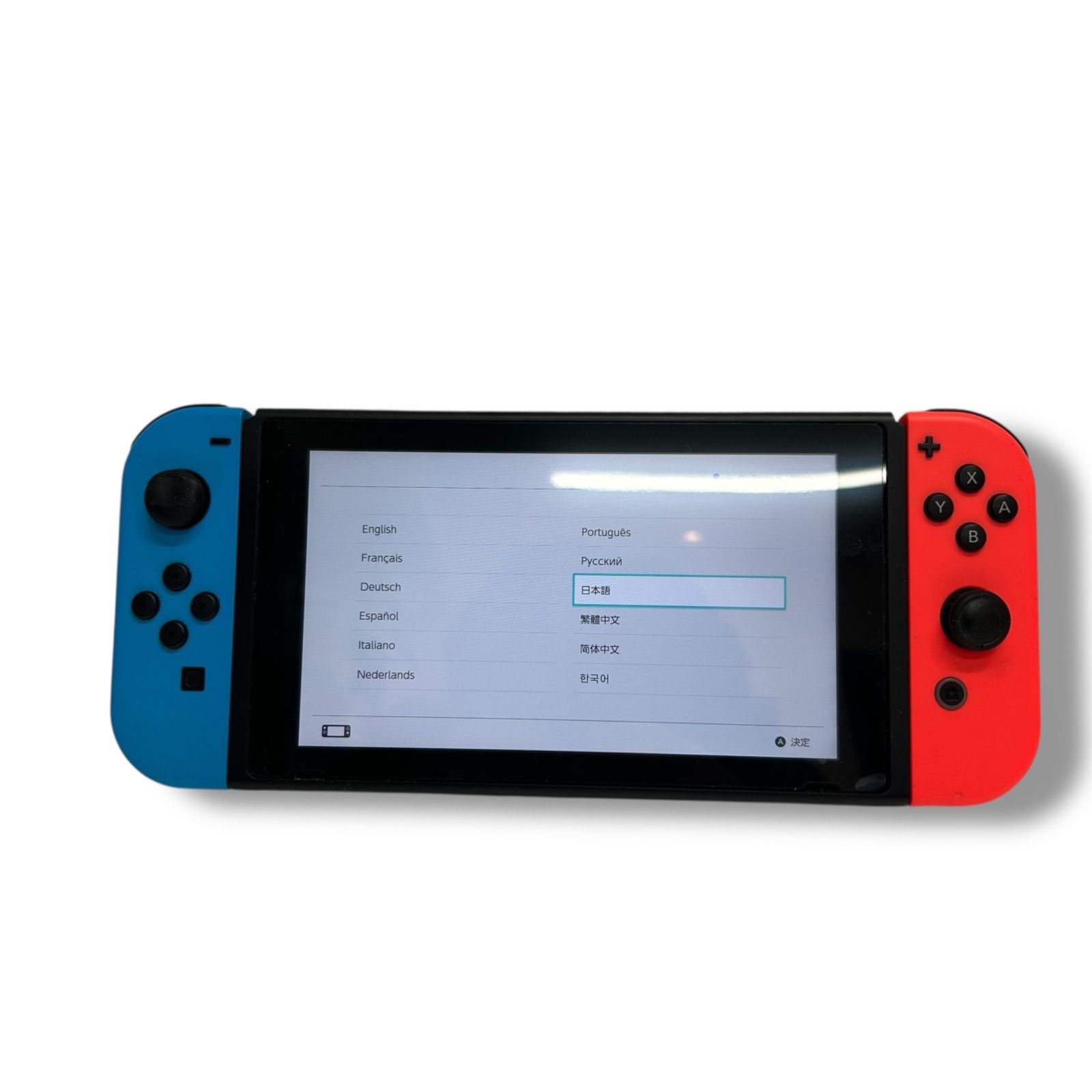 Nintendo Switch 本体 フルセット ネオンブルー・ネオンレッド Joy-Con