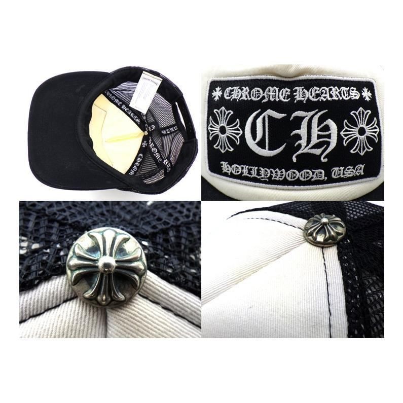 クロムハーツ CHROME HEARTS 【 CH TRUCKER CAP 】 CH 刺繍 ワッペン