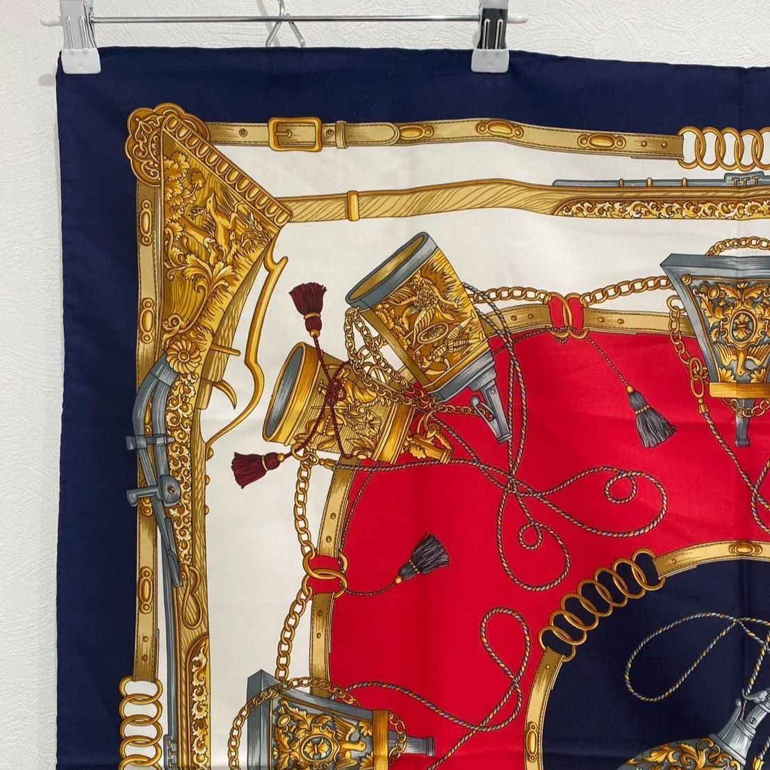 HERMESのスカーフ　大判 HERMES エルメス スカーフ 大判 シルク 最新 エルメス カレ90 スカーフ