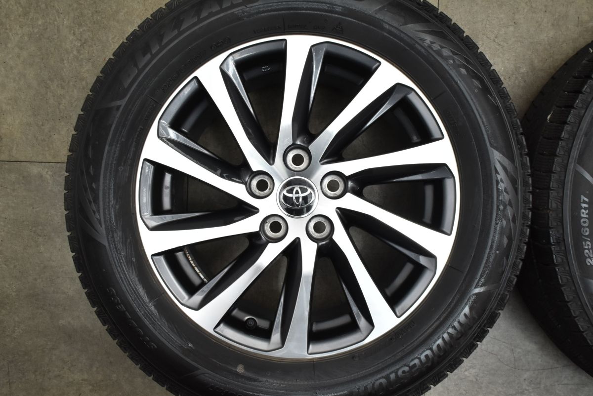モコモコ　30アルファード ハイブリッド　純正17インチホイール トヨタ アルファード後期 ハイブリッド純正 17インチ ホイール&タイヤ