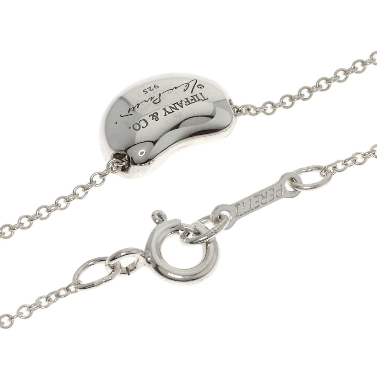 TIFFANY&Co. ティファニー ビーン ネックレス SV レディース