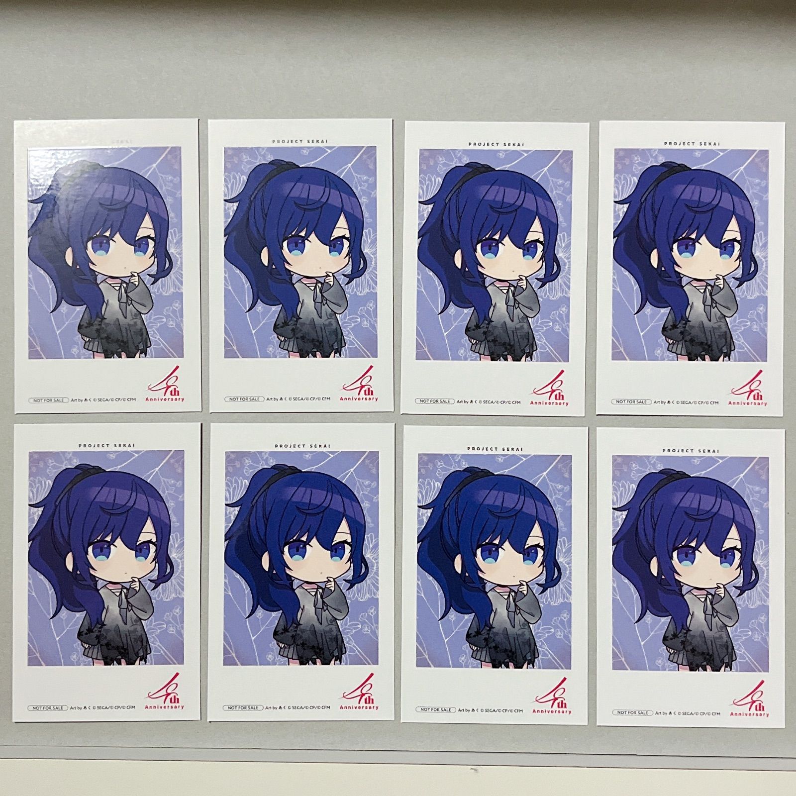 プロセカ プロジェクトセカイ 4周年 感謝祭 特典 カード 朝比奈まふゆ