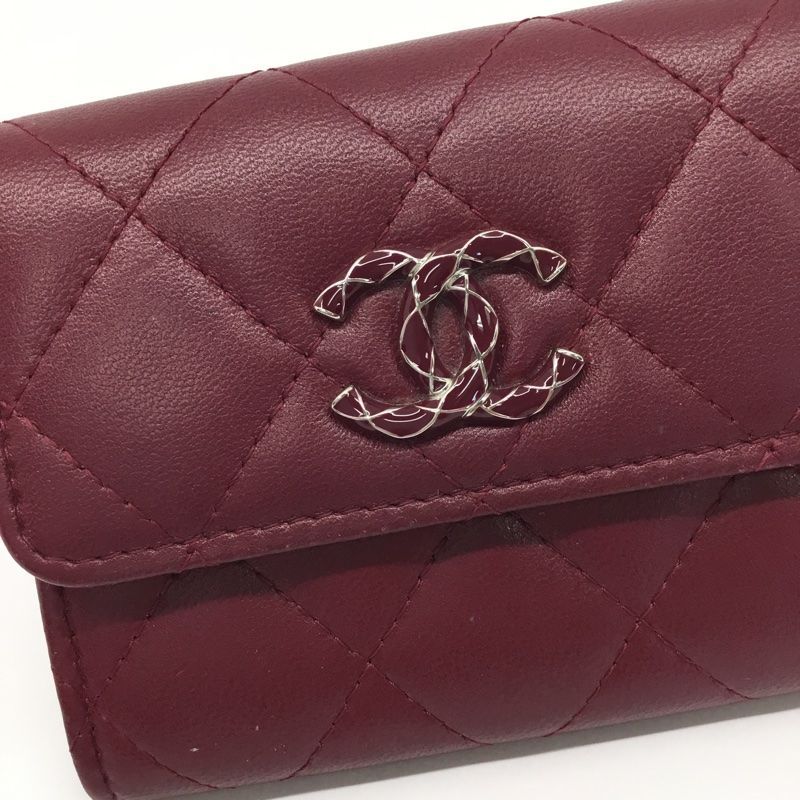 CHANEL【シャネル】コンパクトウォレット 二つ折り財布 AP3626 コイン