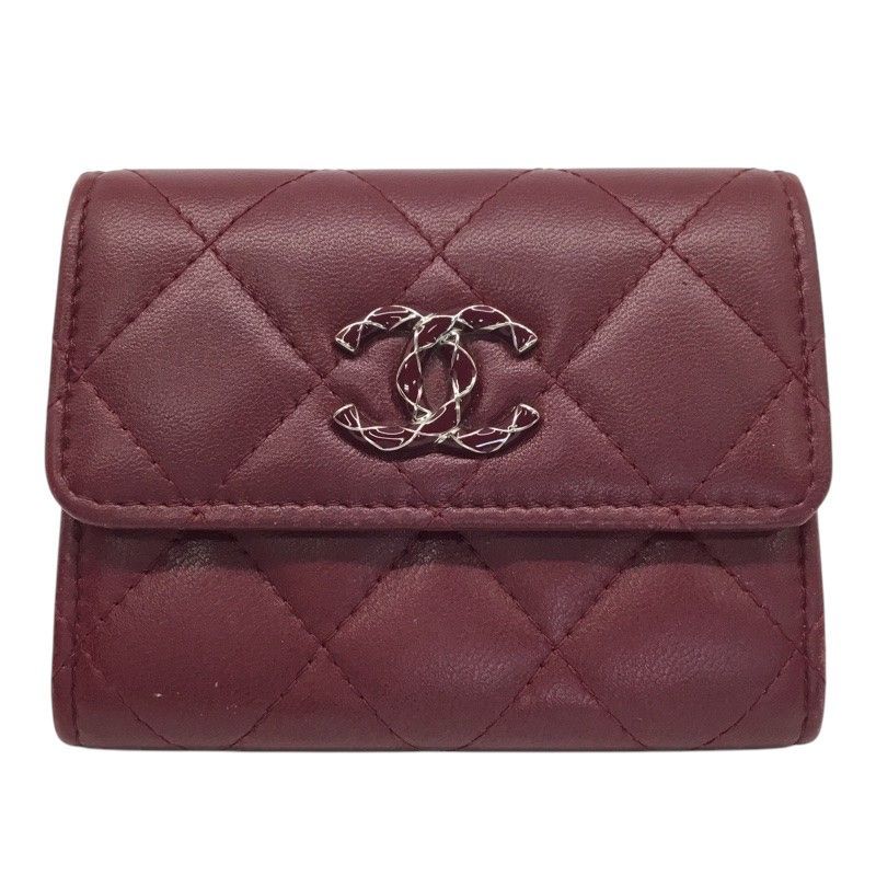CHANEL【シャネル】コンパクトウォレット 二つ折り財布 AP3626 コイン