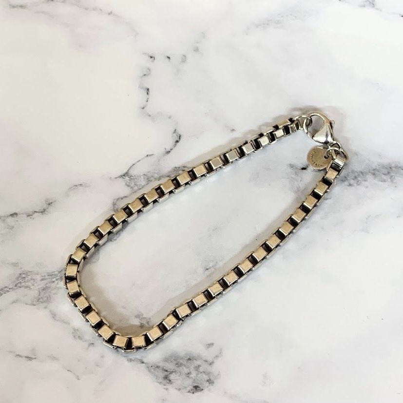 TIFFANY&Co. ティファニー SV925 ベネチアンブレスレット Size 2024 腕