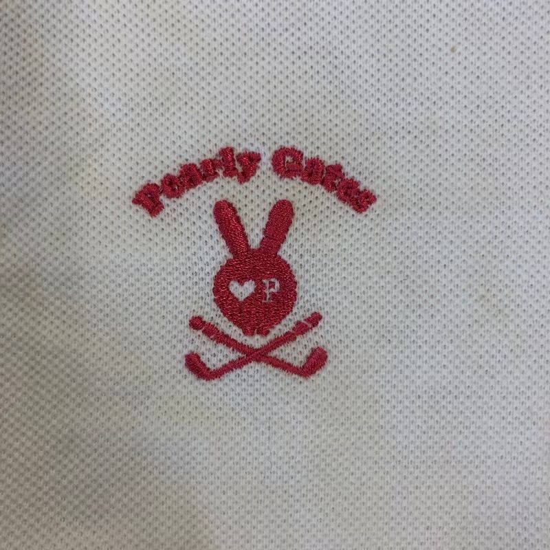 パーリーゲイツ PEARLY GATES ポロシャツ フレンチスリーブ ロゴ刺繍