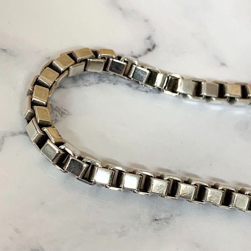 TIFFANY&Co. ティファニー SV925 ベネチアンブレスレット Size 腕周り