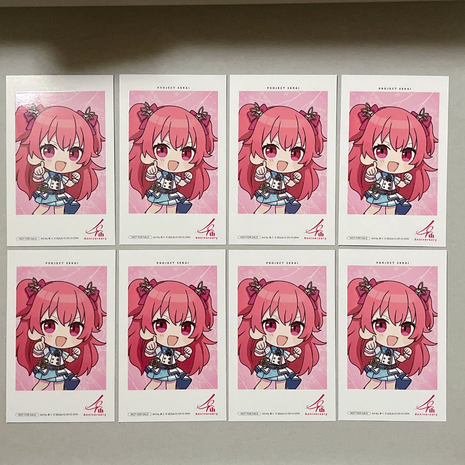 プロセカ プロジェクトセカイ 4周年 感謝祭 特典 カード 桃井愛莉