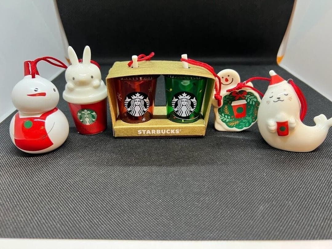 スターバックス　ホリデー2021オーナメント　5種 スターバックス ホリデー 2021 オーナメント 5種 6個セット - メルカリ