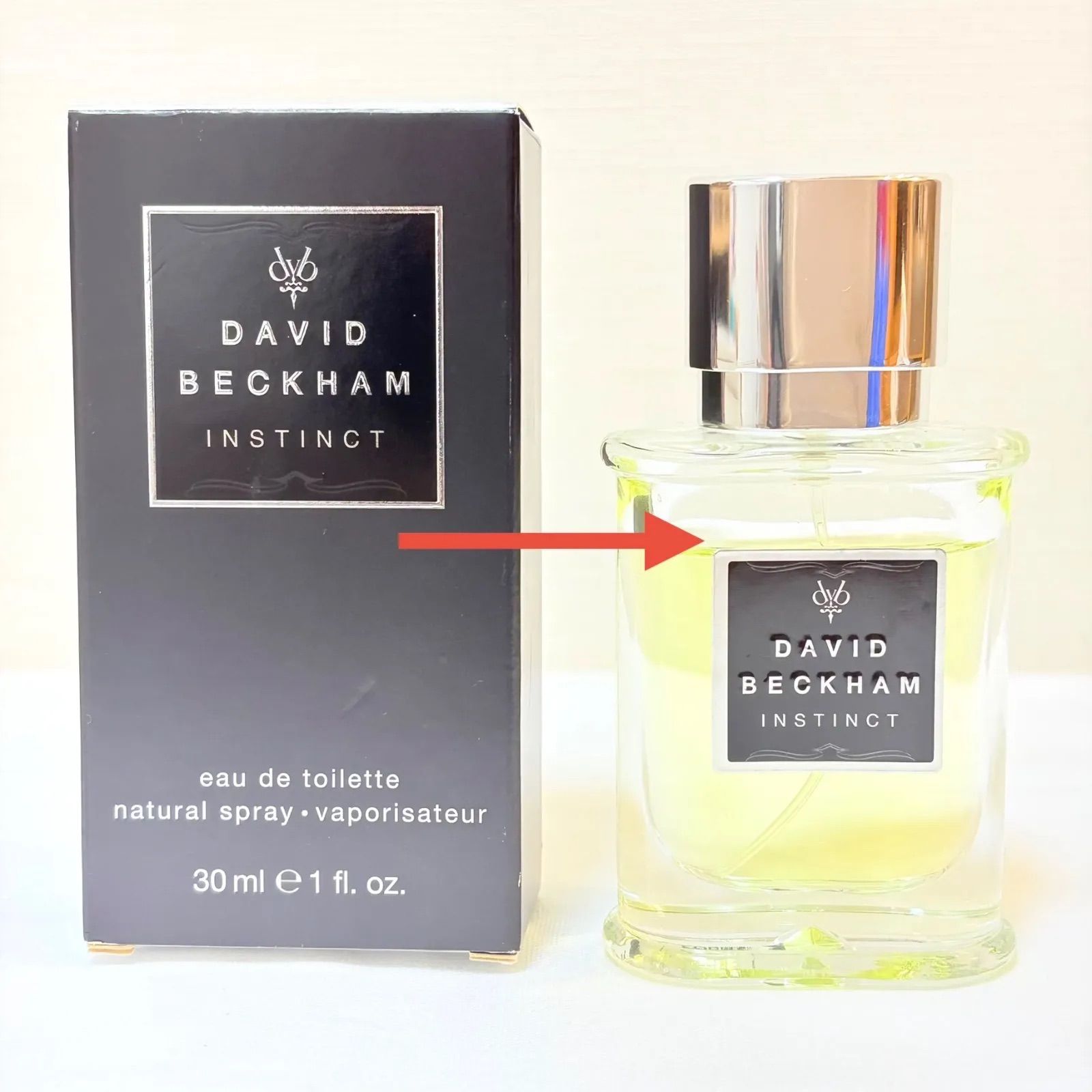 DAVID BECKHAM Instinct eau de toilette デヴィッドベッカム