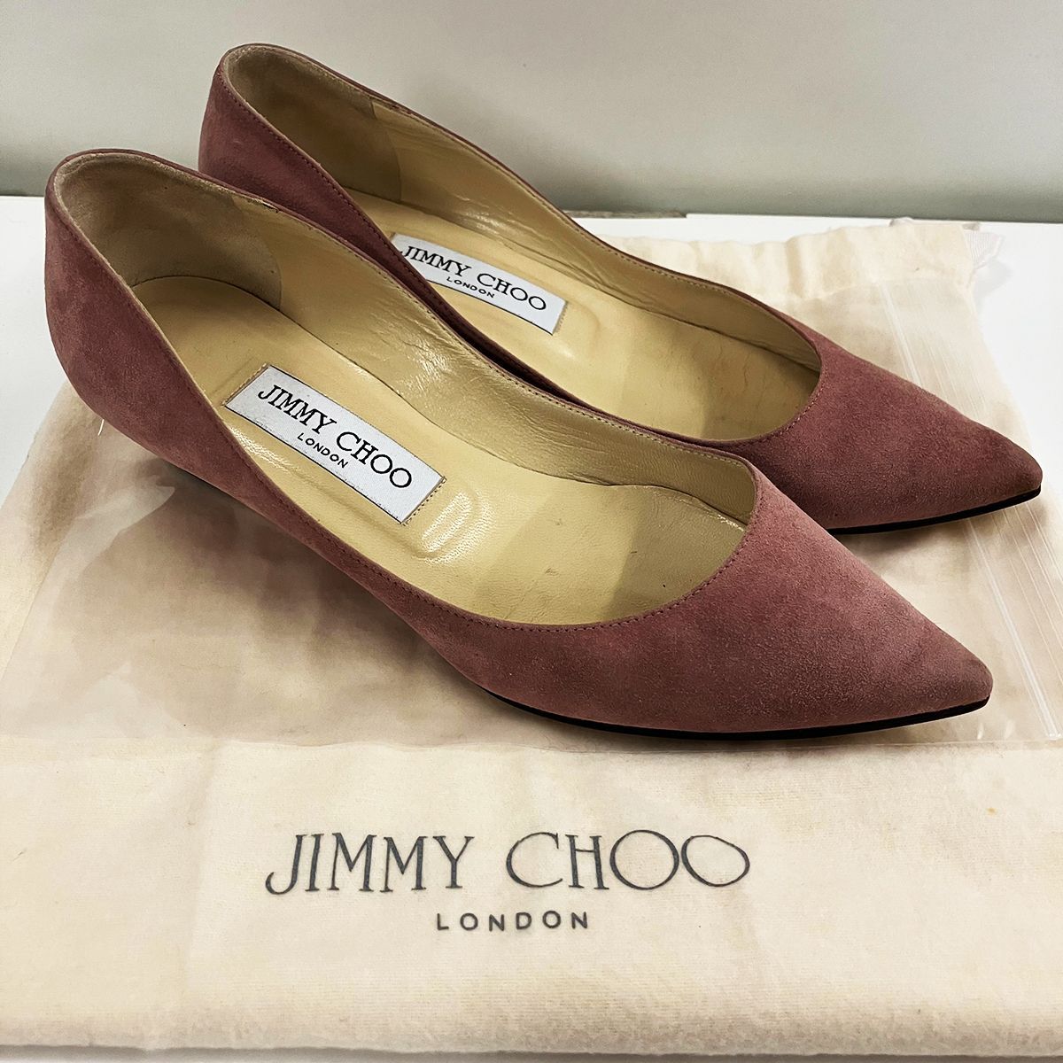 JIMMY CHOO ジミー チュウ スエード パンプス サイズ35（22cm相当
