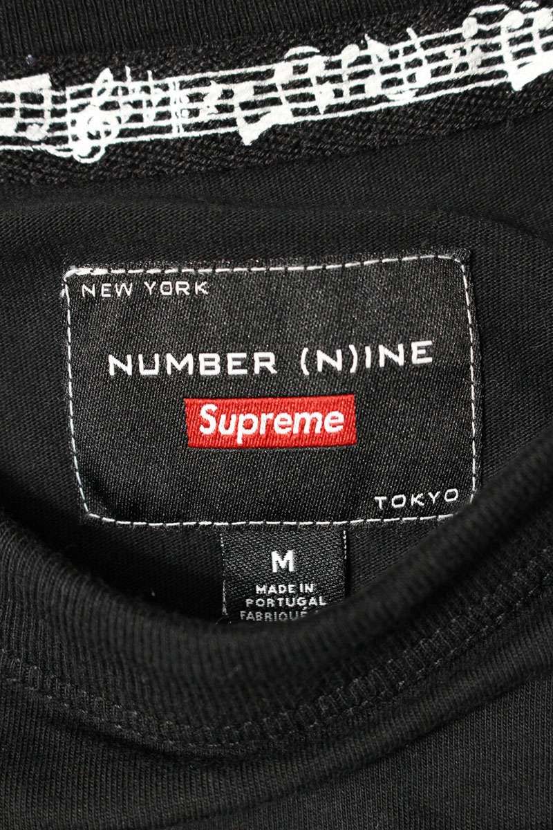 シュプリーム ×ナンバーナイン NUMBER(N)INE 25AW Raglan Top