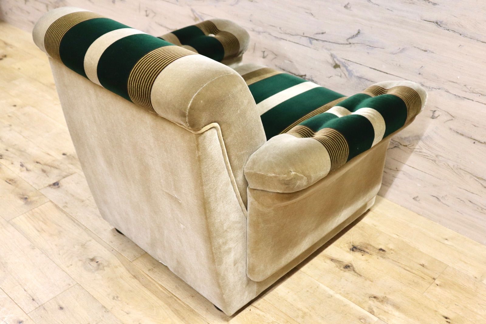 GMIH353B○オールドカリモク karimoku シングルソファ 1人掛けソファ