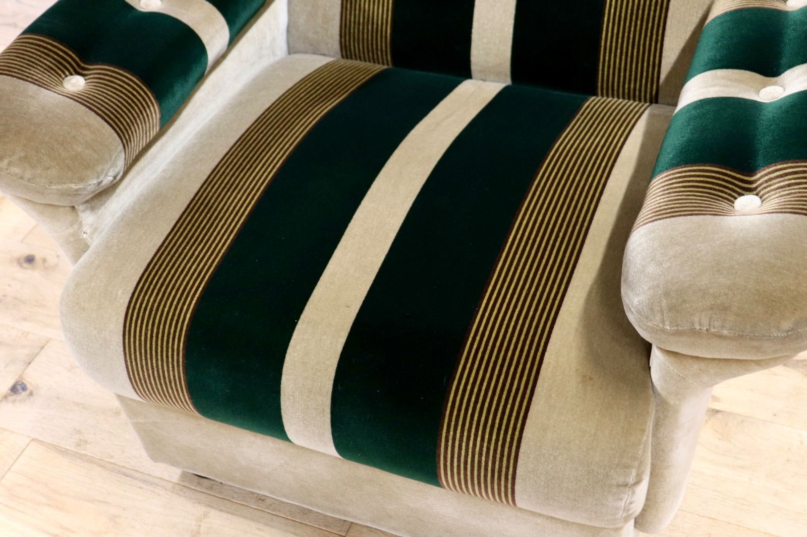 GMIH353B○オールドカリモク karimoku シングルソファ 1人掛けソファ