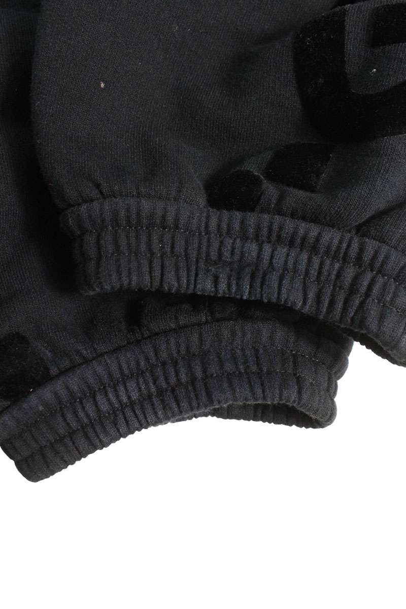 グッチ 24SS 768502 XJF37 GGフロックプリントスウェットロングパンツ