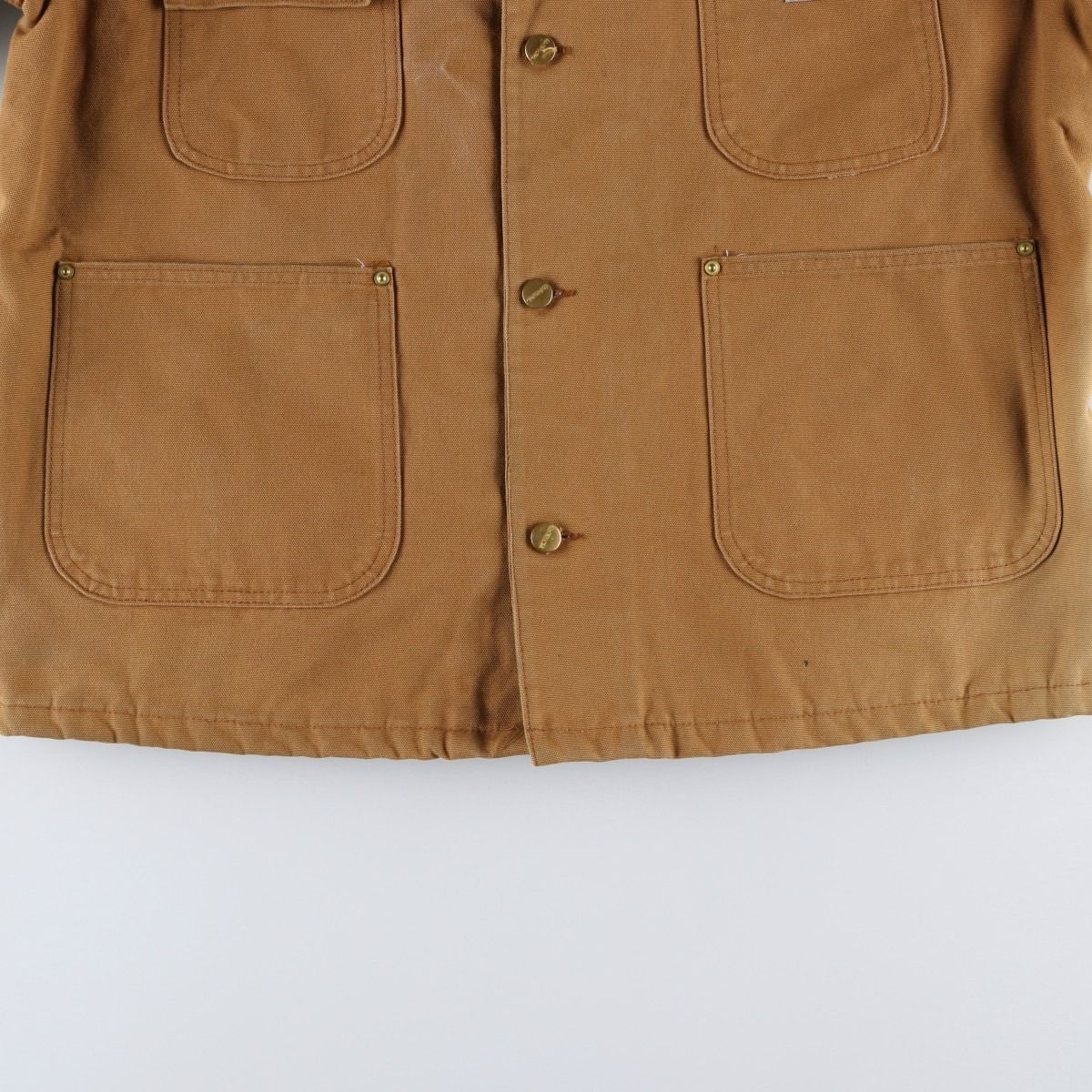 M 美品 Carhartt カーハート 焦茶 ミシガンチョアコート カバーオール Carhartt WIP（カーハートワークインプログレス） カバーオール
