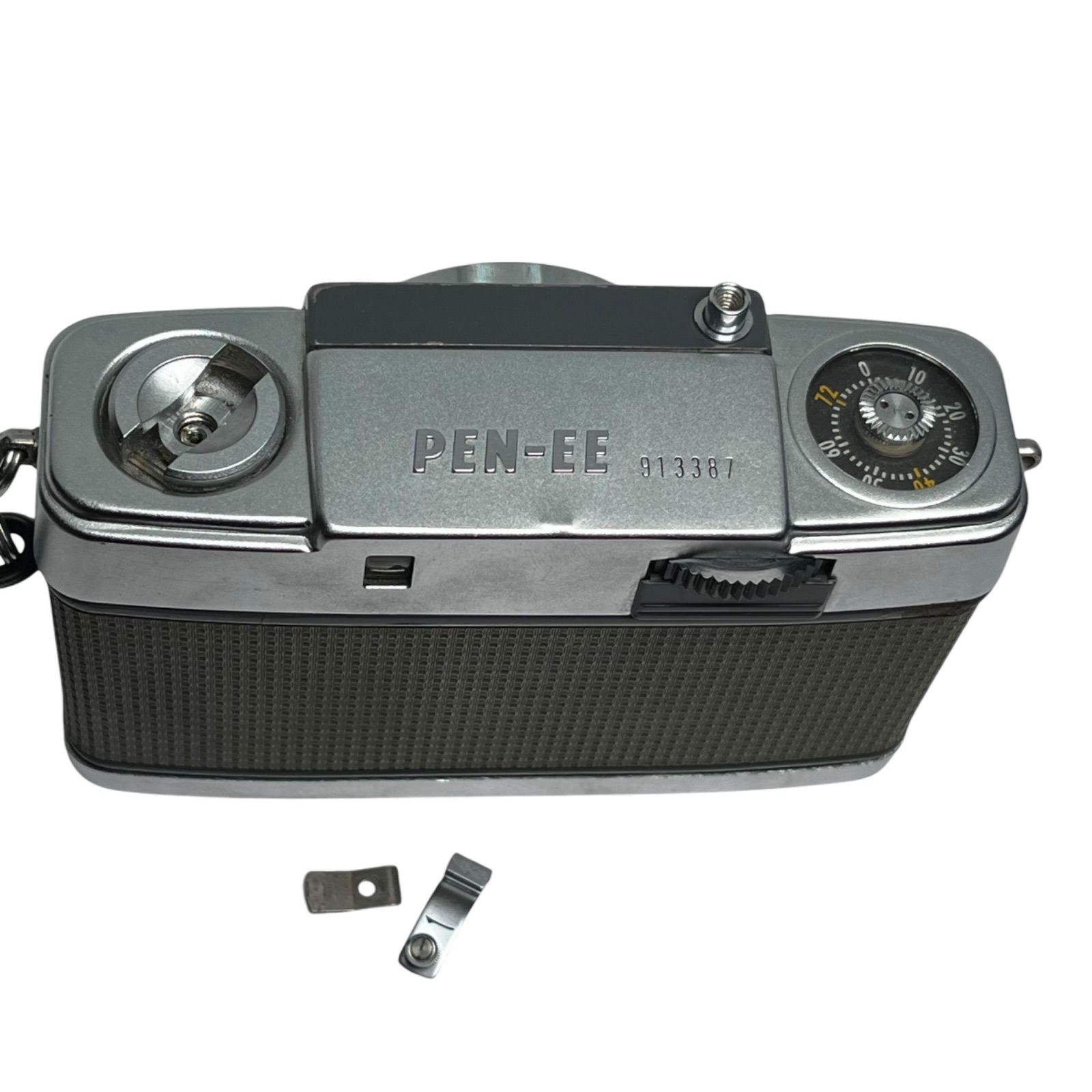 管2512-209】ジャンク☆Olympus PEN-EES フィルムカメラ ハーフサイズ