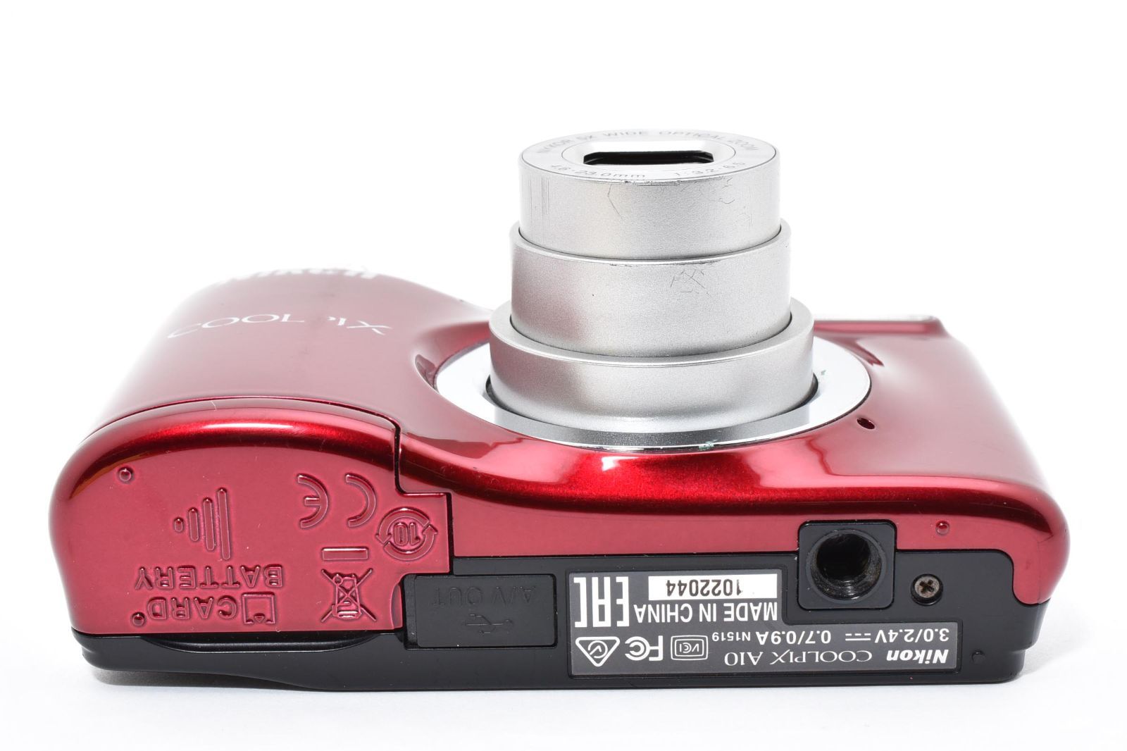 良品】Nikon ニコン COOLPIX A10 レッド 元箱 - メルカリ