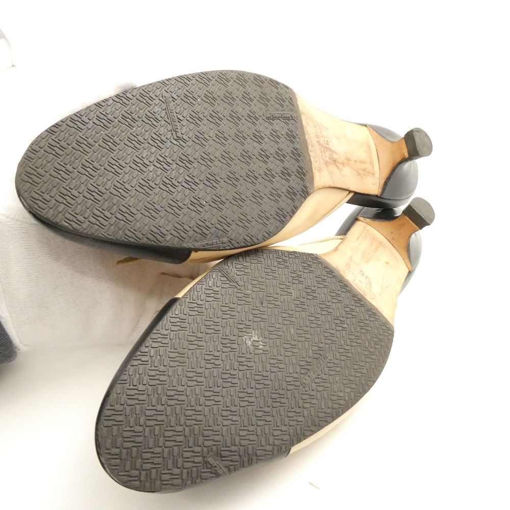 CHANEL シャネル ミュール 36 22.5cm サンダル ココマーク リボン