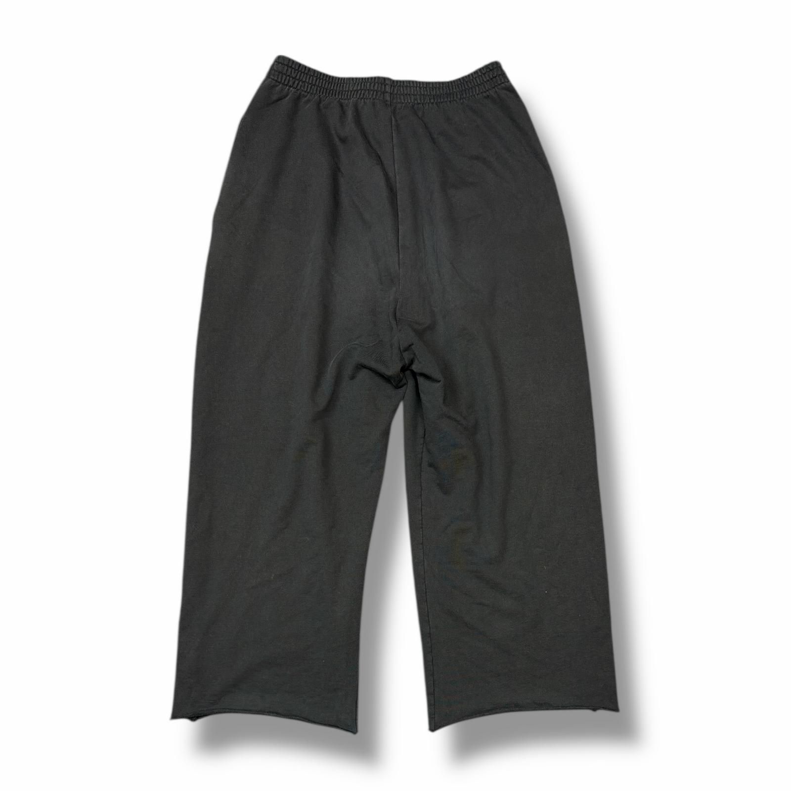 国内正規 BALENCIAGA ロゴ刺繍 スウェットパンツ ワイドイージーパンツ