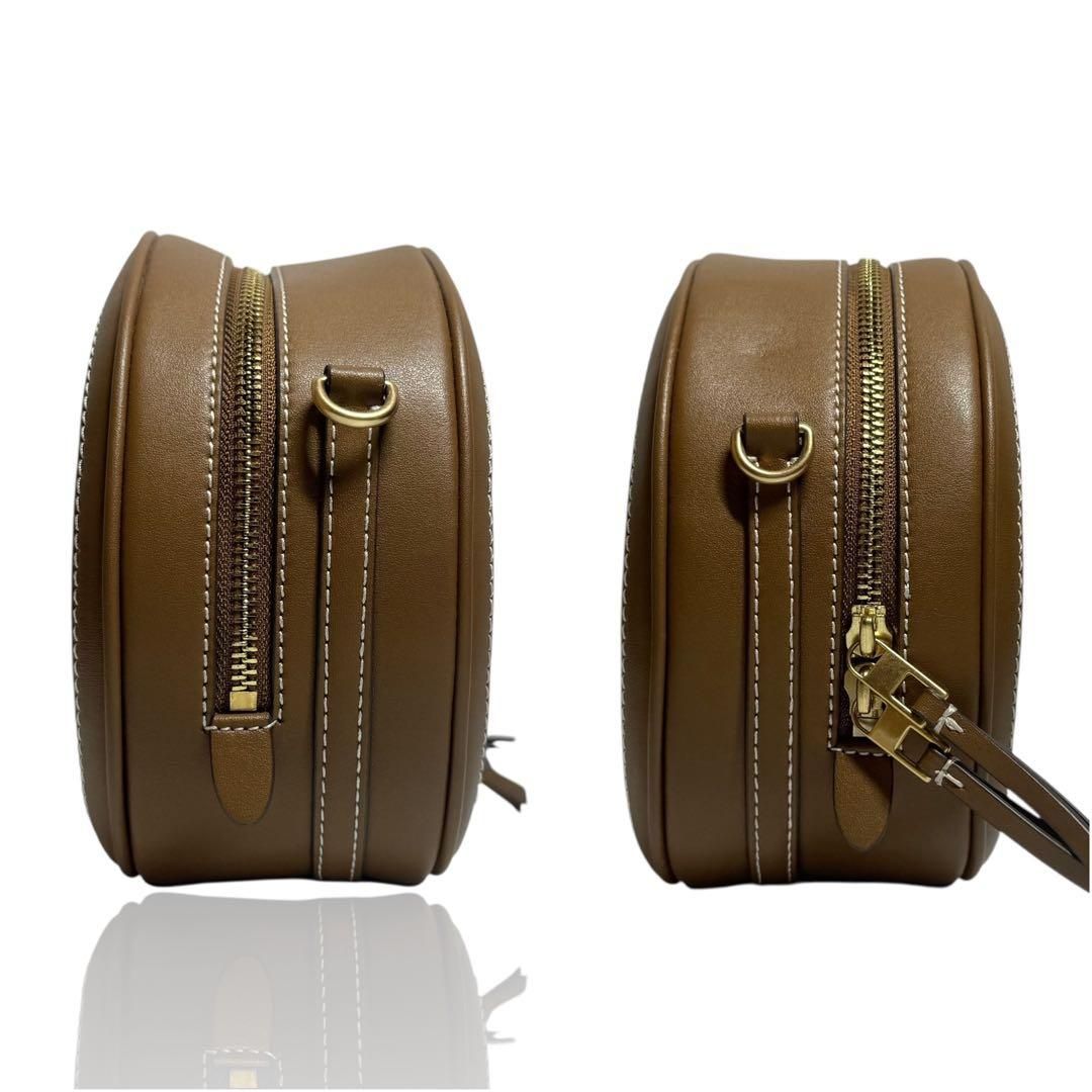 archive Tory Burch Hazelnut shoulder bag Tモノグラム トリーバーチ 