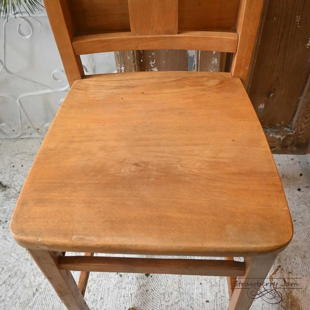 カ*チ様 L3705-19-3 英国アンティーク チャーチチェア 北欧 キッチン 英国アンティーク チャーチチェア｜rocca rocca