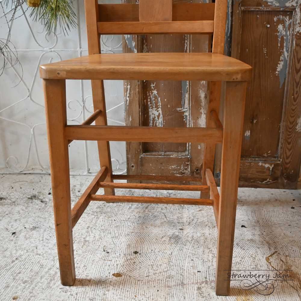 L3705-14-1 英国アンティーク チャーチチェア ヴィクトリアン