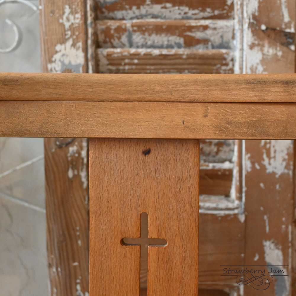 L3705-14-1 英国アンティーク チャーチチェア ヴィクトリアン