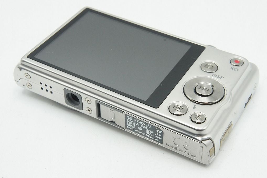 良品 CASIO カシオ EXILIM EX-ZS10 コンパクトデジタルカメラ シルバー