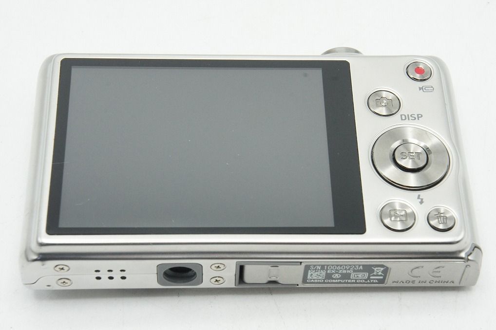 デジカメ　未チェック品 良品 CASIO カシオ EXILIM EX-ZS10 コンパクトデジタルカメラ シルバー