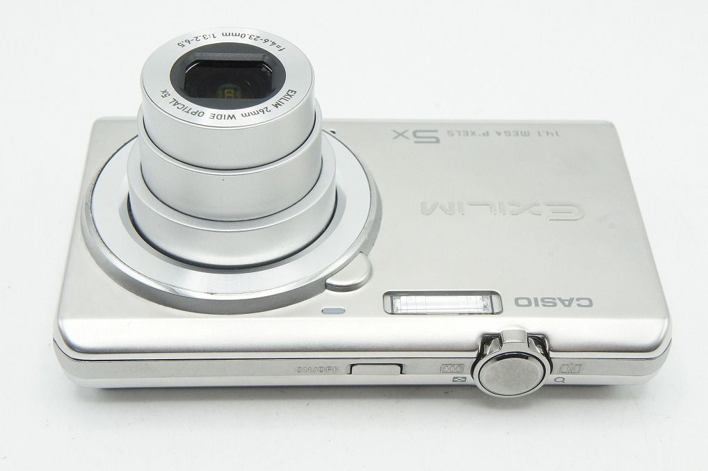 良品 CASIO カシオ EXILIM EX-ZS10 コンパクトデジタルカメラ シルバー