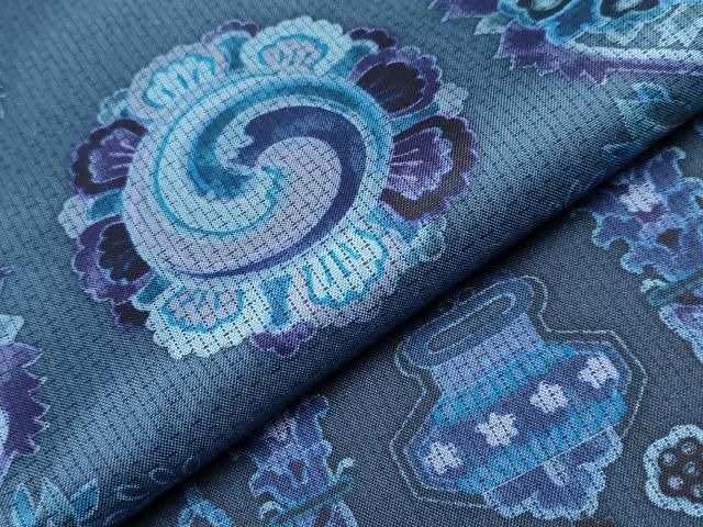 ☆平和島様☆専用出品商品です！ 平和屋着物○本場大島紬 9マルキ 泥染め 雪輪文 証紙付き 正絹 逸品