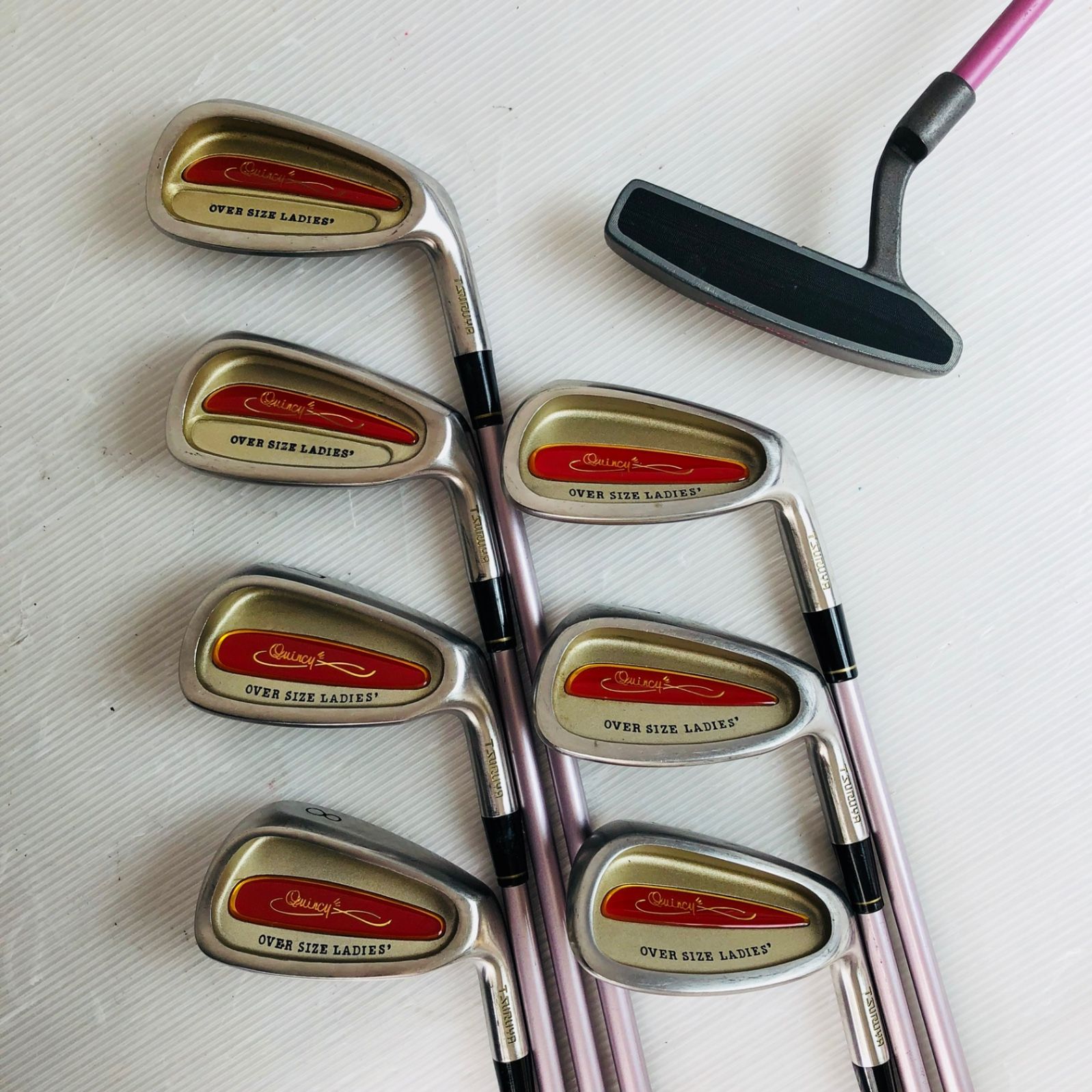 レディース TSURUYA ツルヤ Quincy クインシィ ゴルフ クラブ セット