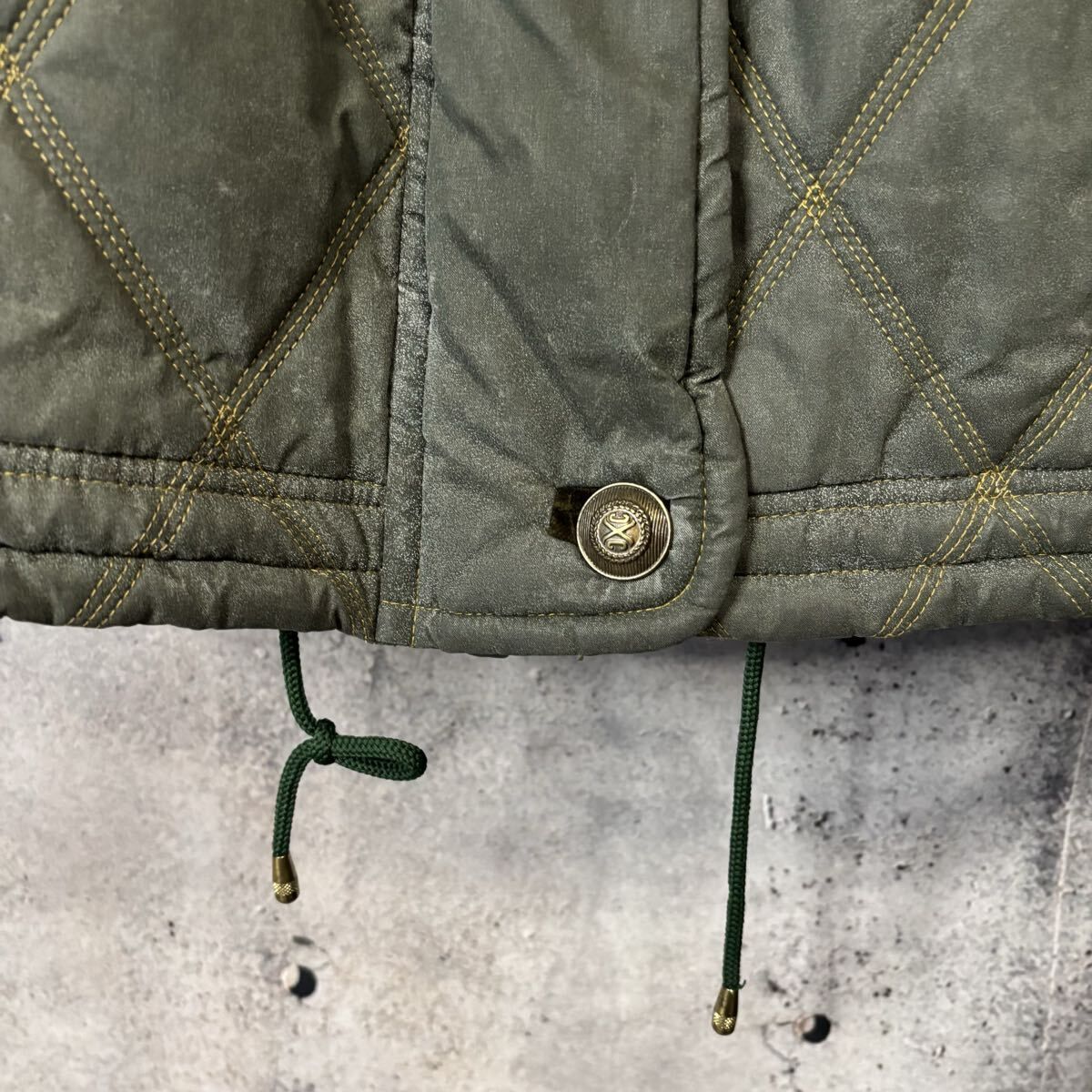 希少/1993年製 CENTO×CENTO by 安い ICEBERG ミリタリー 中綿 コート