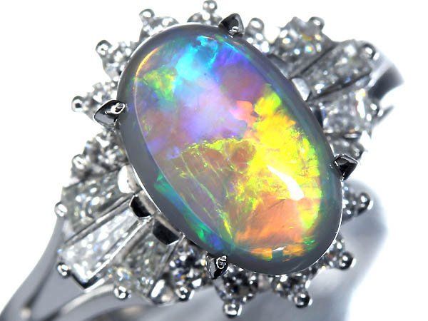 宝石、指輪 1ML16231S【売り切り】新品【RK宝石】≪opal≫ 魅惑の遊色!! 極上