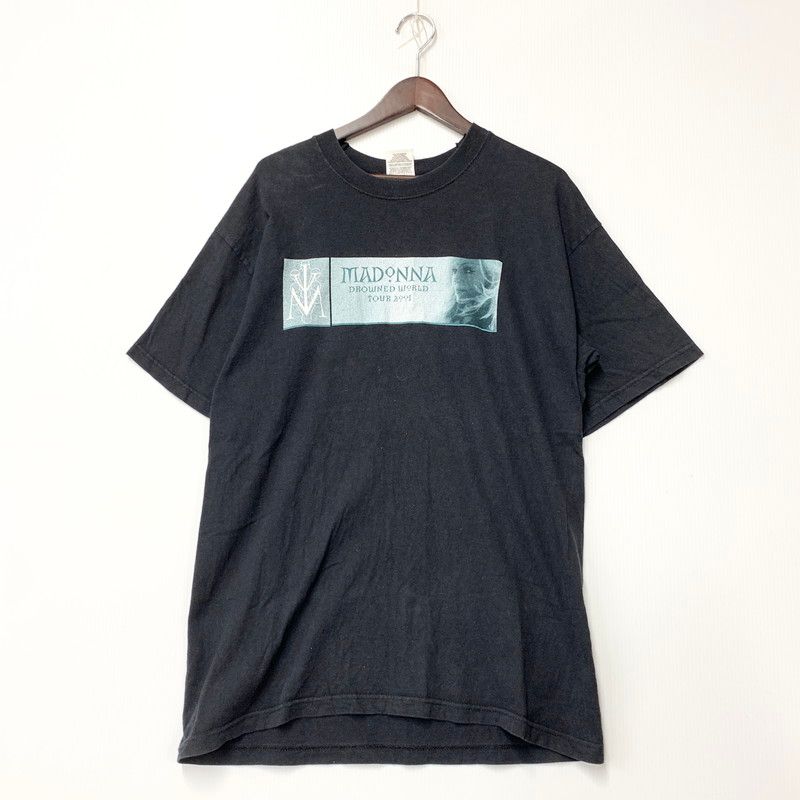 Madonna マドンナ Drowned World Tour Tシャツ 中古品】SCREEN STARS スクリーンスターズ c2001 MADONNA マドンナ