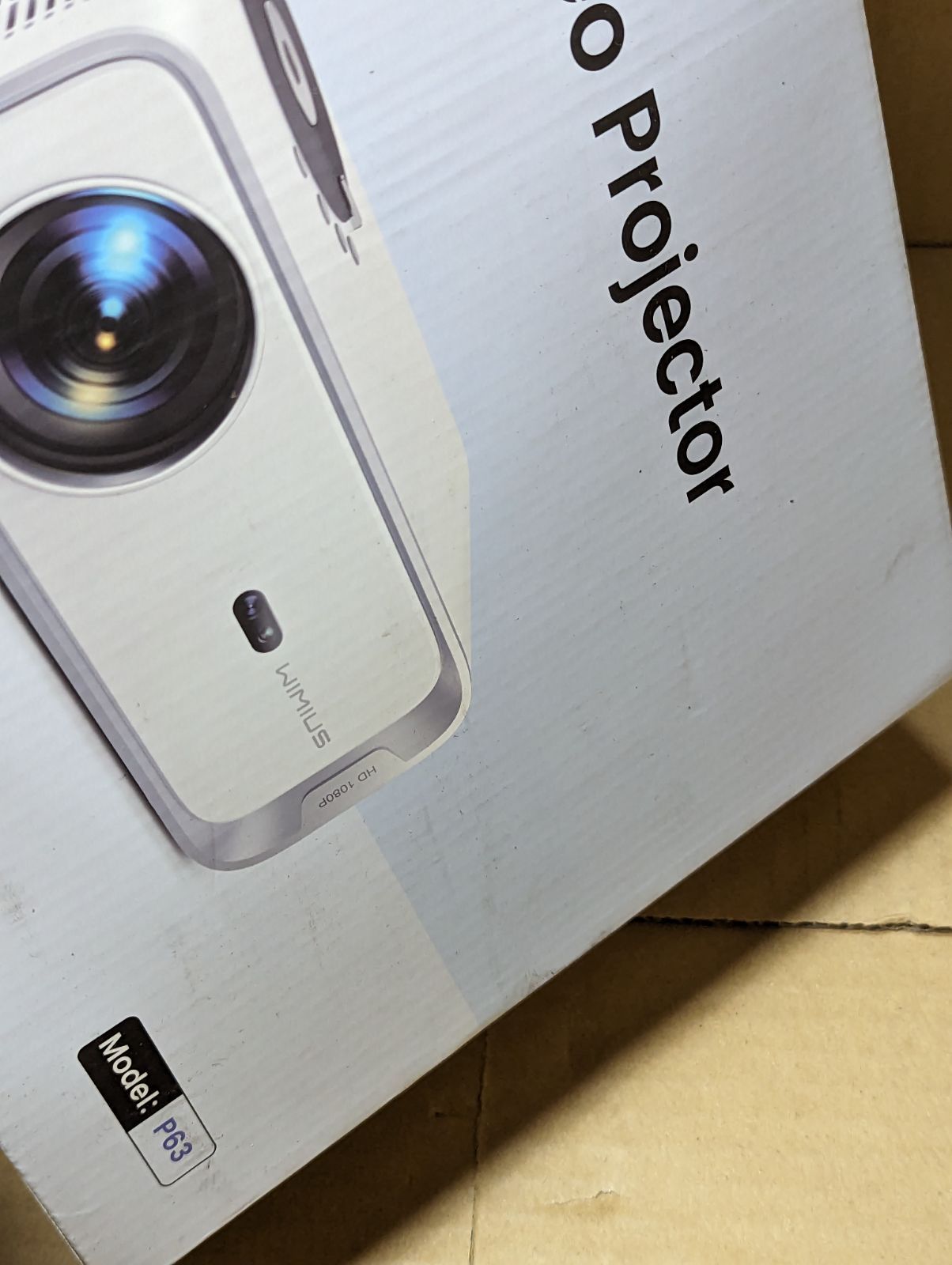 WIMIUS P63 スマートプロジェクター WiMiUS - P63プロジェクター の評価 | SHOPSTAFF