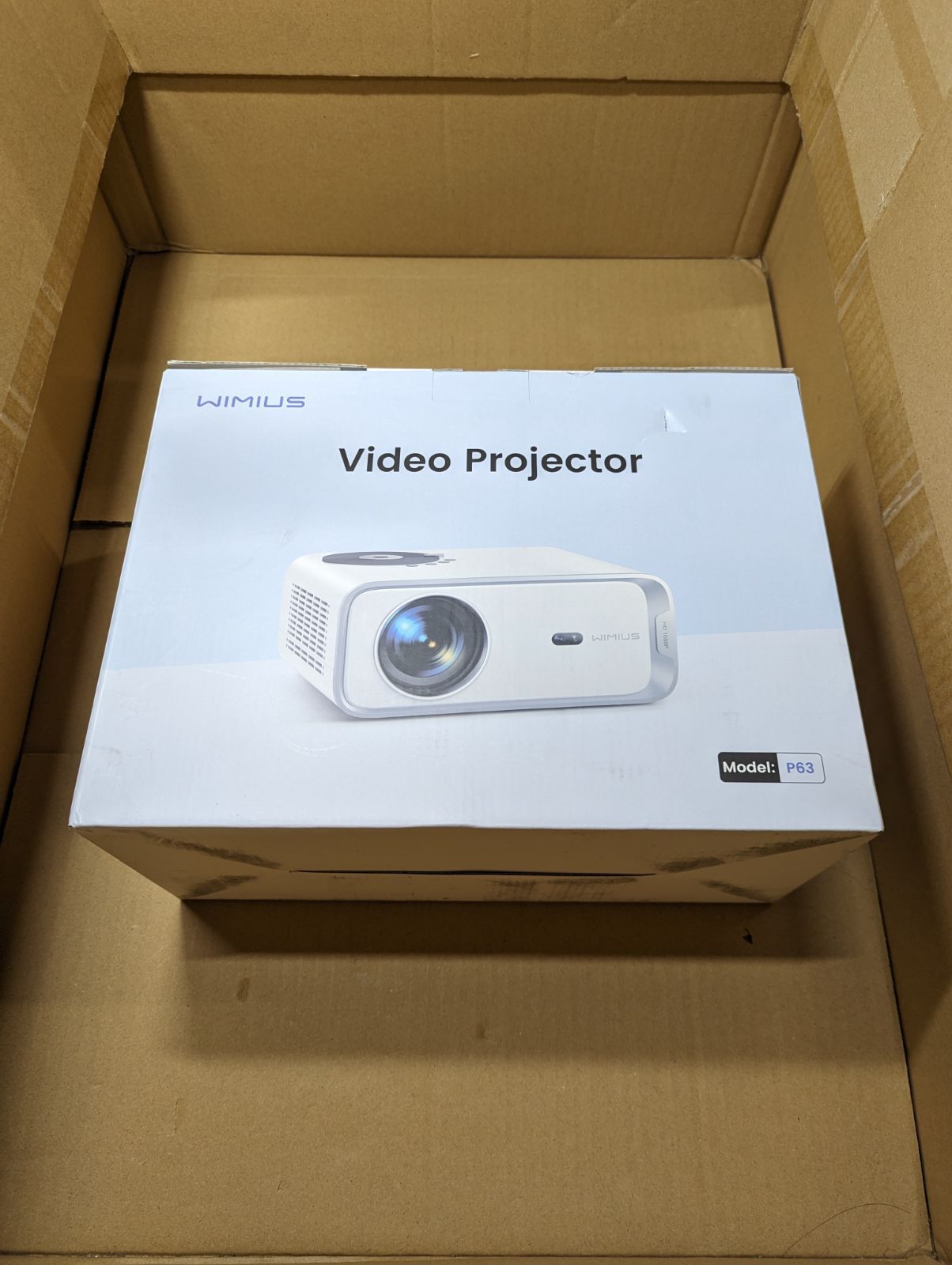 WIMIUS P63 スマートプロジェクター WiMiUS - P63プロジェクター の評価 | SHOPSTAFF