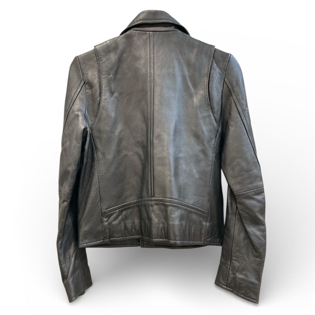 美品 ADAM ET ROPE アダム エ ロペ レザー ライダースジャケット 黒