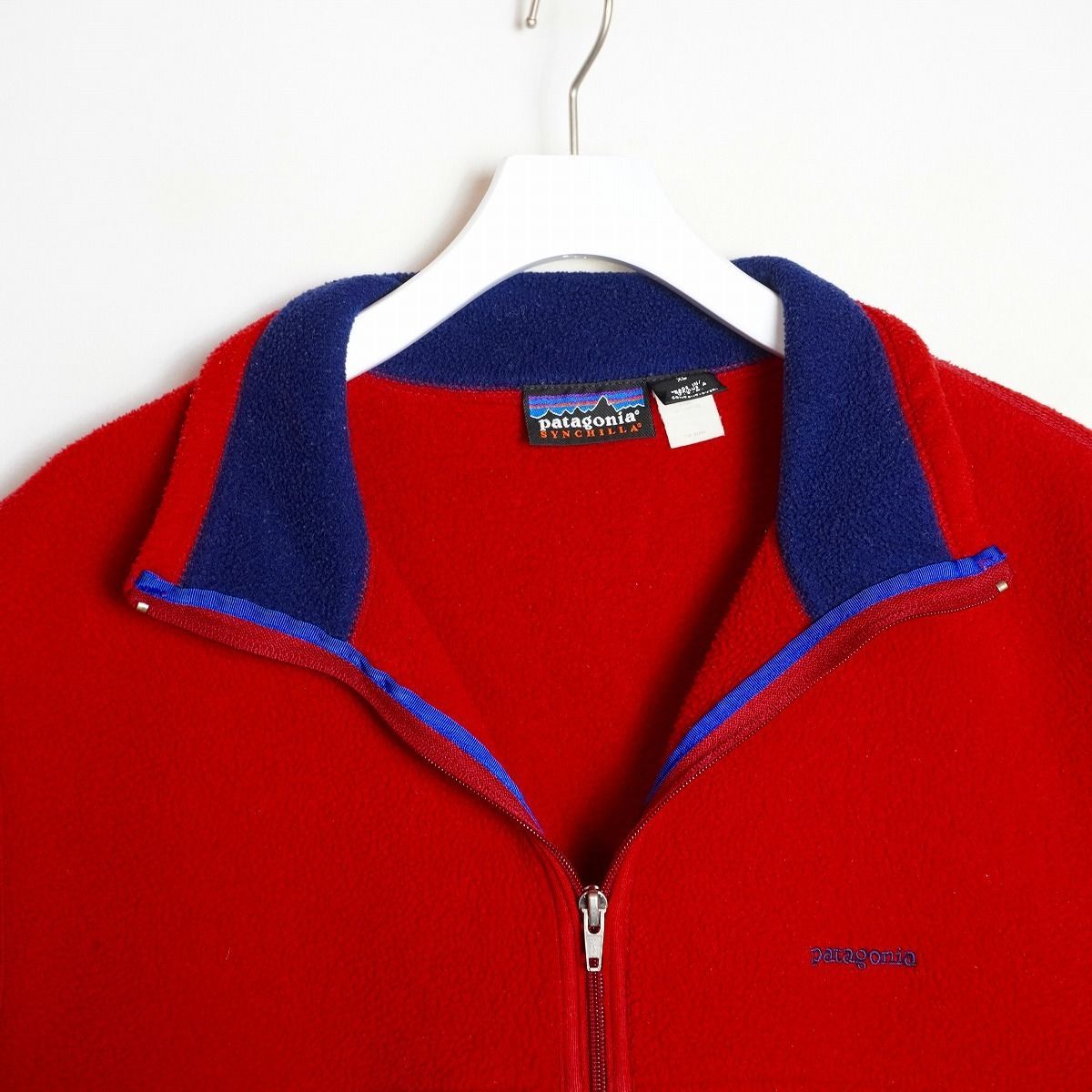 希少90s Patagonia パタゴニア USA製 シンチラ フリース ベスト ジップ