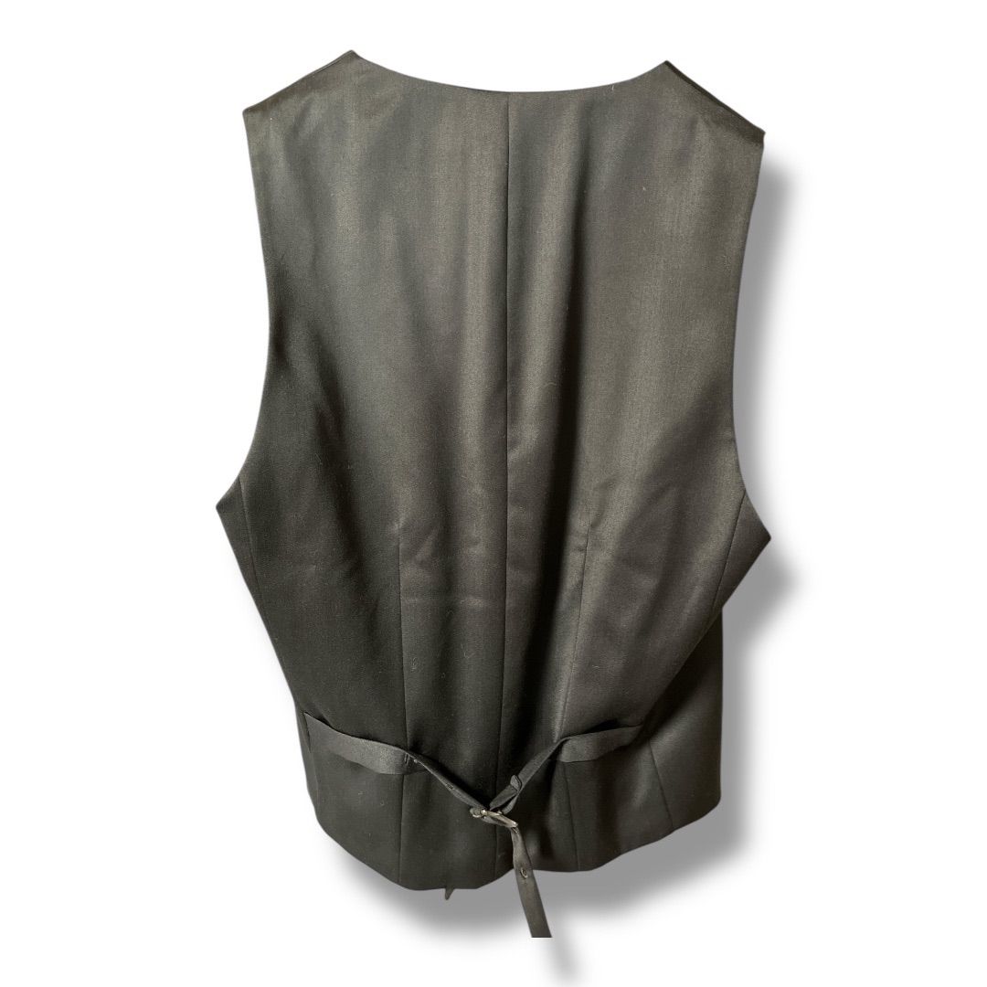 NUMBER (N)INE ナンバーナイン 音符柄ライナー シルク混ウール ジレ