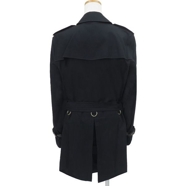 【美品 サイズ48】BURBERRY LONDON バーバリー 高級ライン トレンチ コート レザー 本革 ベルト メンズ 付属品〇 47610 美品 サイズ48】BURBERRY LONDON バーバリー 高級ライン トレンチ