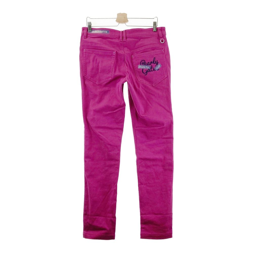 サイズ：5 PEARLY GATES パーリーゲイツ バック刺繍 ストレッチロング