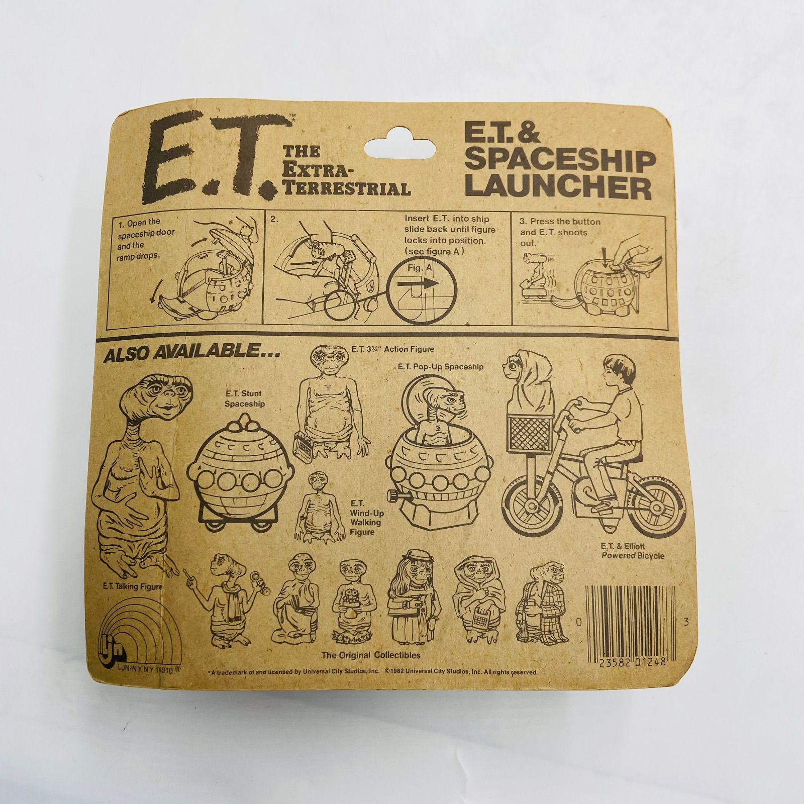 匿名配送】未使用 E.T. THE EXTRA-TERRESTRIAL E.T & SPACESHIP