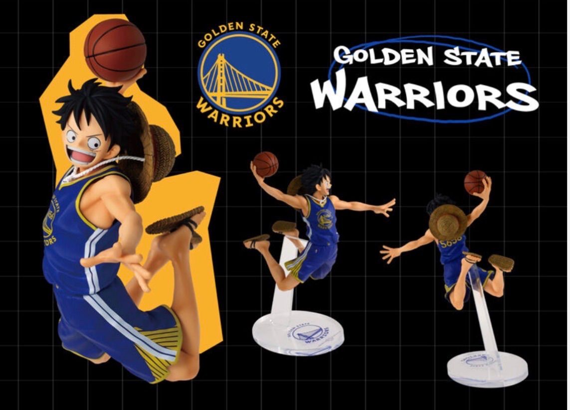 ルフィ ウォリアーズ フィギュア 『ONE PIECE×NBA』 ONE PIECE ×NBA MASTER STARS PIECE THE MONKEY.D.LUFFY GOLDEN STATE