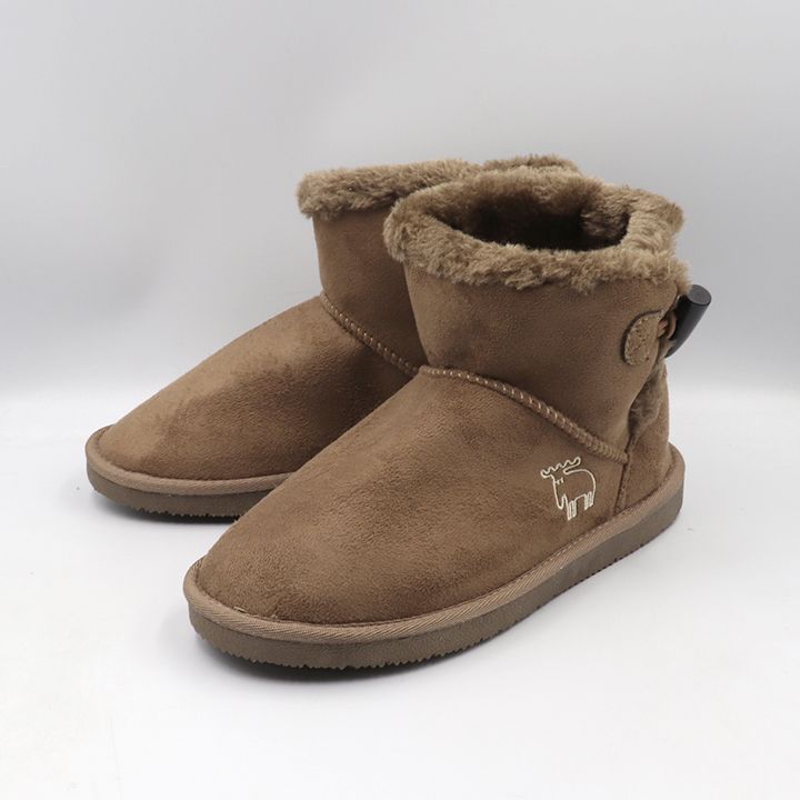 モズ moz MZ1980 トグル付き ムートン ショート ボア ブーツ