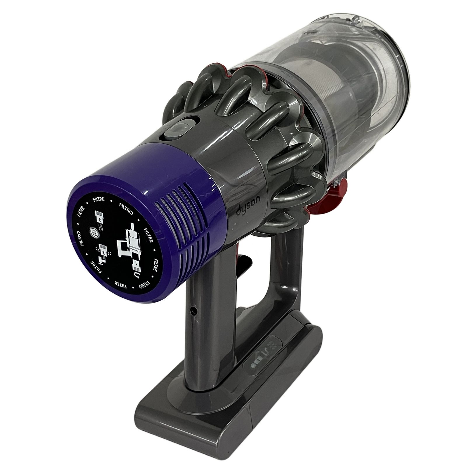 Dyson　v10 sv12 コードレスクリーナー中古品 dyson ダイソン SV12コードレスクリーナー v10 fluffy+ スタンド付き 中古