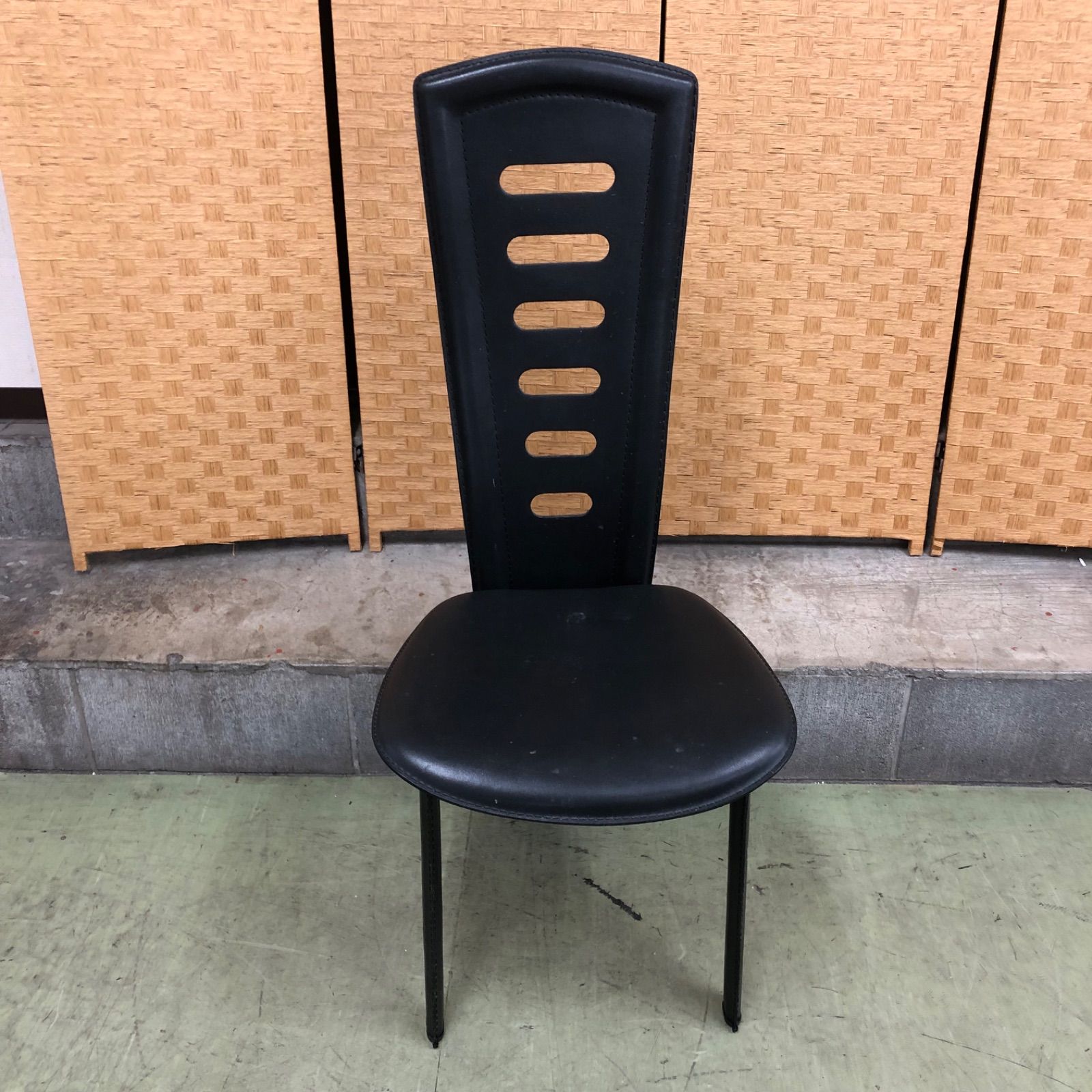 M【値下げ交渉可能】大塚家具 椅子 ダイニングチェア 1脚 ブラック 
